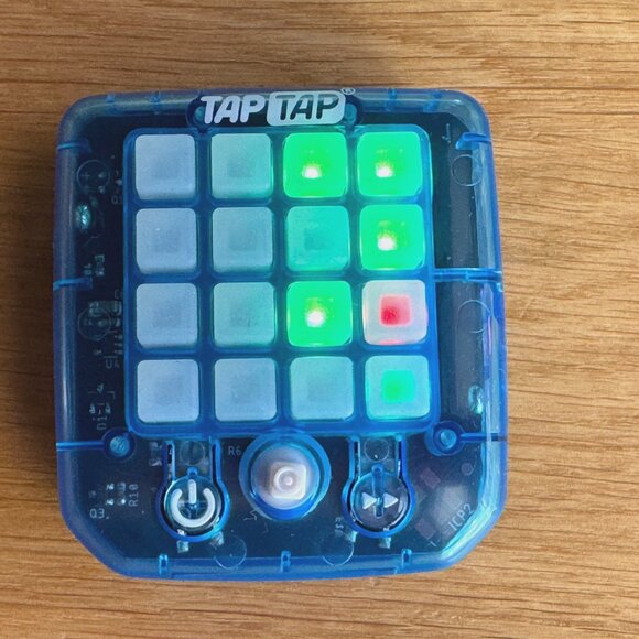 TapTap® Mini Smart Fidget Toy Electronic Game from Flycatcher Toys, Blue - Picture 10 of 13